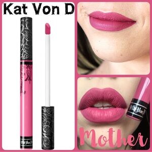 RARE Kat Von D Everlasting Liquid Lipstick in MOTHER